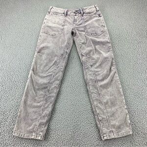 Pilcro Anthropologie The Wanderer Corduroy Faded Purple Straight Pants   Size 26